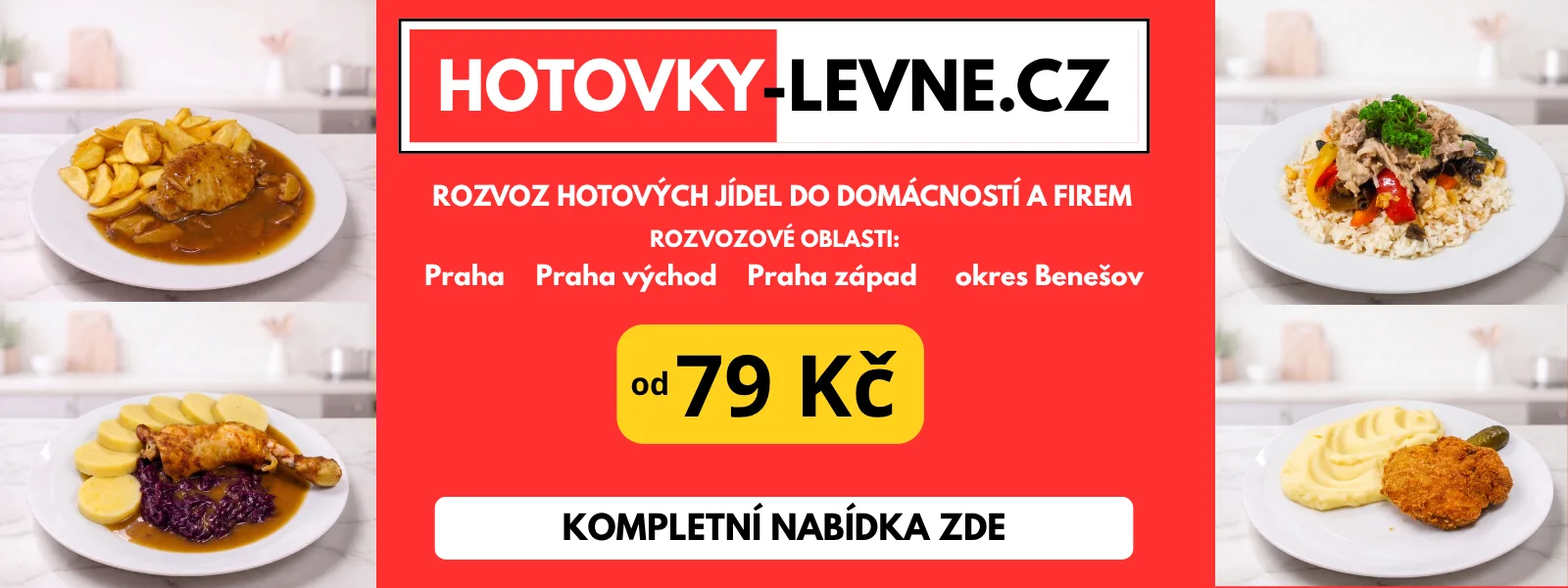 Hotová jídla za super ceny