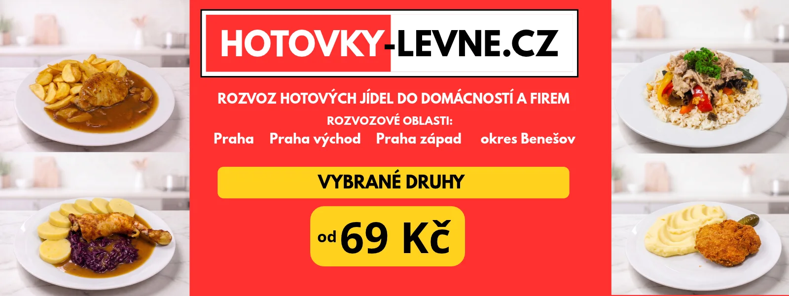 Hotová jídla za super ceny