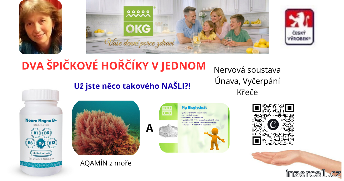 Dva špičkové HOŘČÍKY v jednom