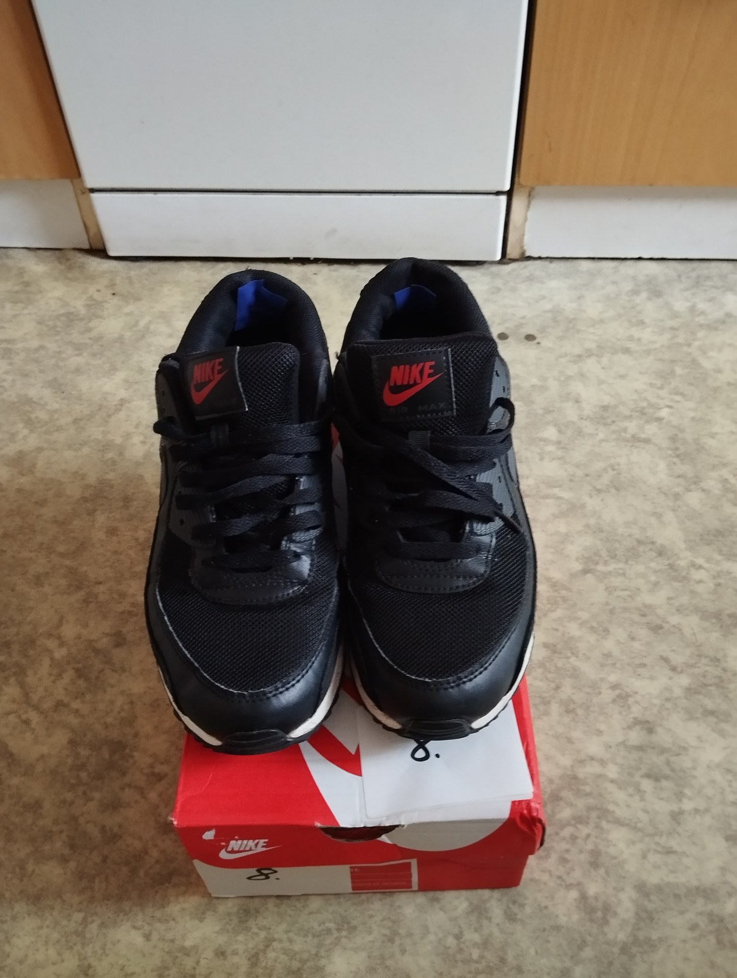 Nike air max černo červené