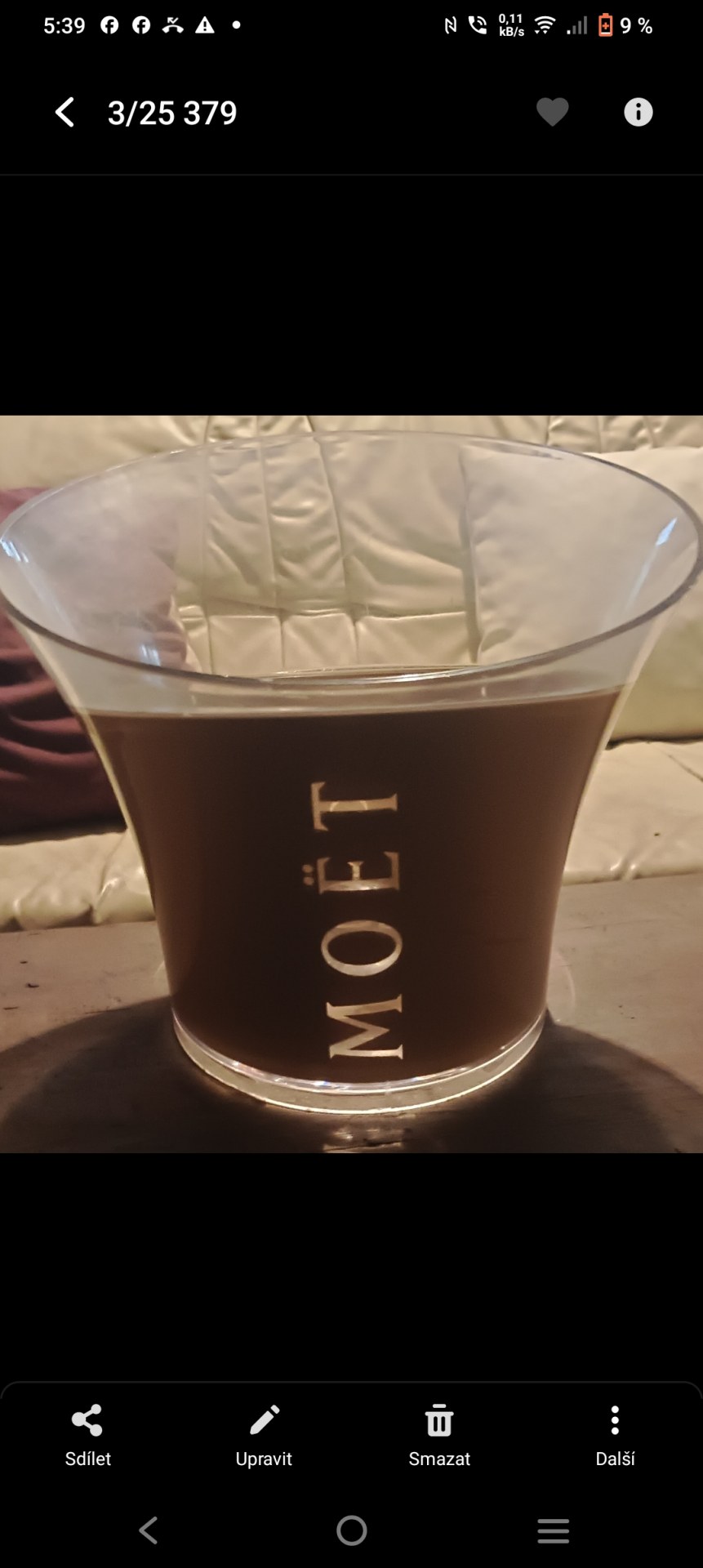 Prodám chladící mísu Moët Chardon