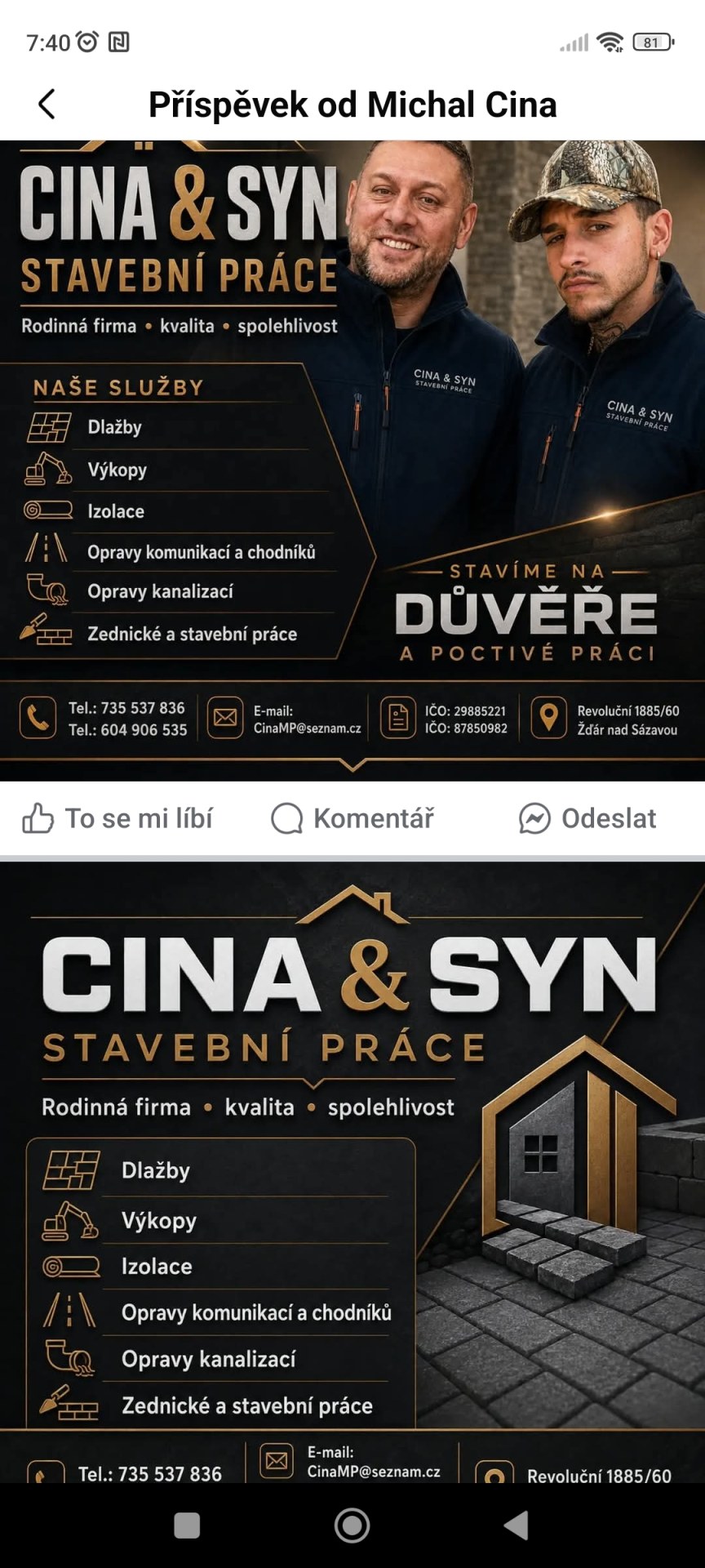 Nabídka pracovních služeb