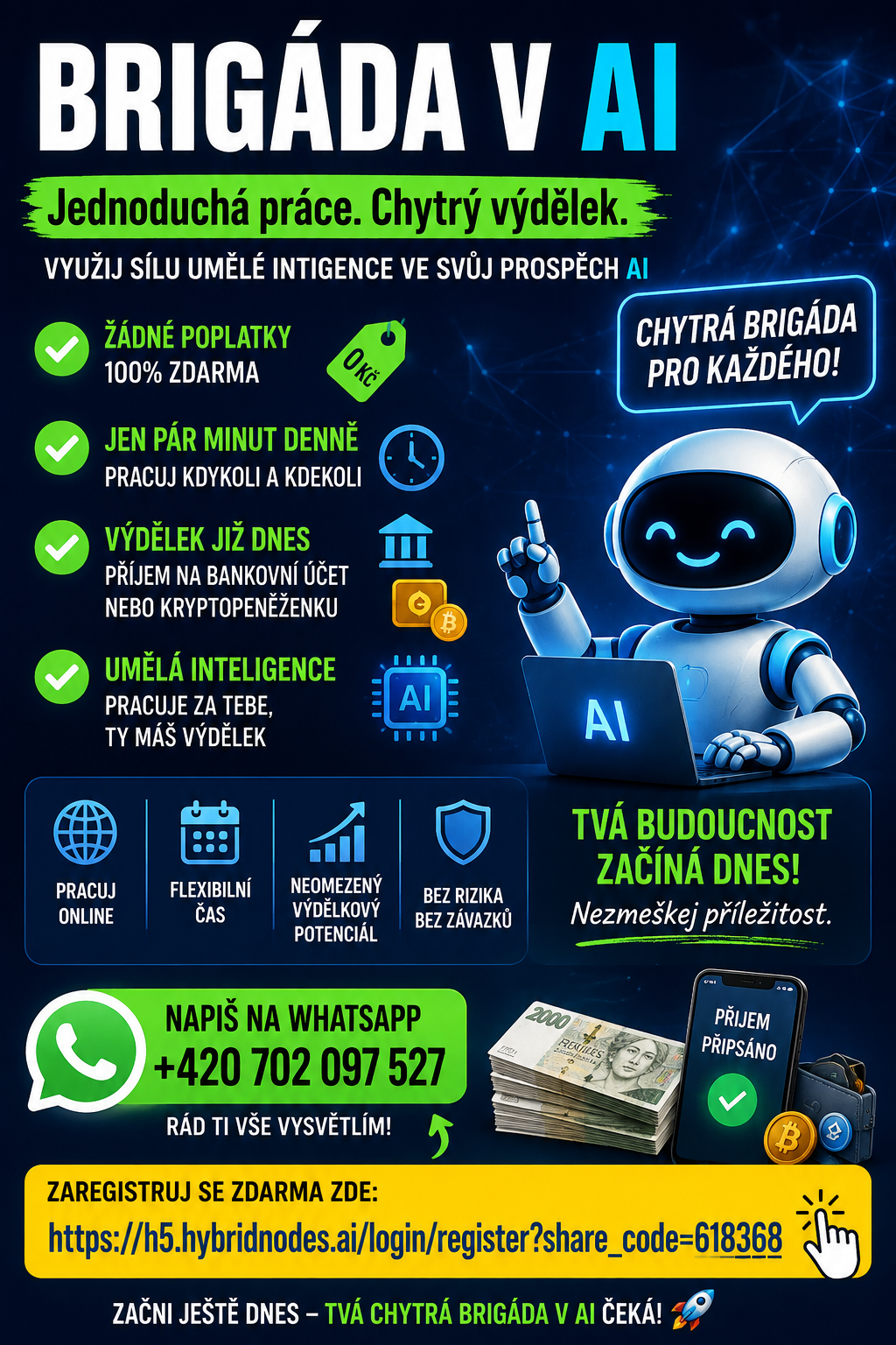 Homeoffice práce v oblasti AI