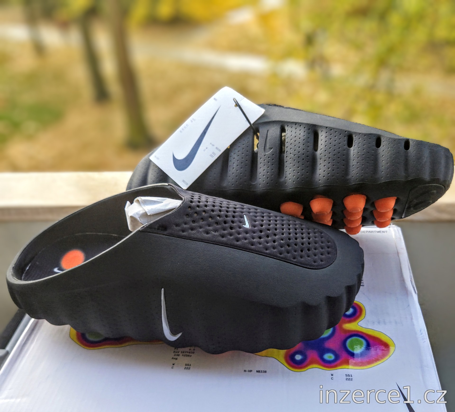 VÝPRODEJ – NIKE MIND 001 BLACK/ORANGE, Vel. 41
